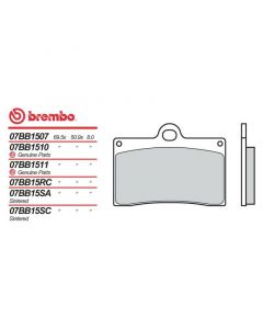 [BREMBO] Тормозные колодки 07BB1507 