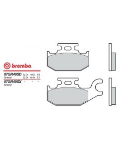 [BREMBO] Тормозные колодки 07GR49SD 