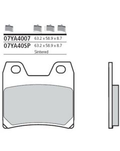 [BREMBO] Тормозные колодки 07YA40SP 