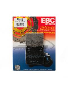 [EBC] Тормозные колодки FA018 