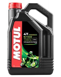 [MOTUL] Моторное масло 5100 4T SAE 15W50 4л
