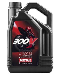 [MOTUL] Моторное масло 300 V 4T FL ROAD RACING SAE 5W40 4л