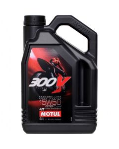 [MOTUL] Моторное масло 300 V 4T FL ROAD RACING SAE 15W50 4л