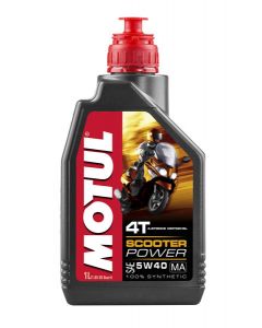 [MOTUL] Моторное масло Scooter Power 4T MA 5W40 1л