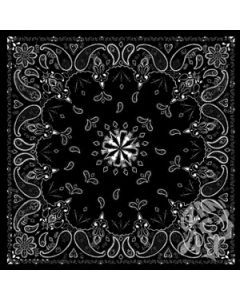 [ZAN] Бандана Black Paisley 