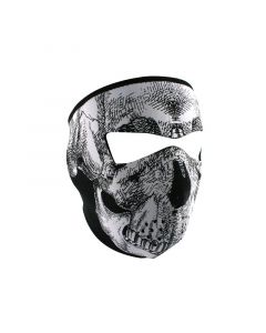 [ZAN] Маска Black And White Skull Face 